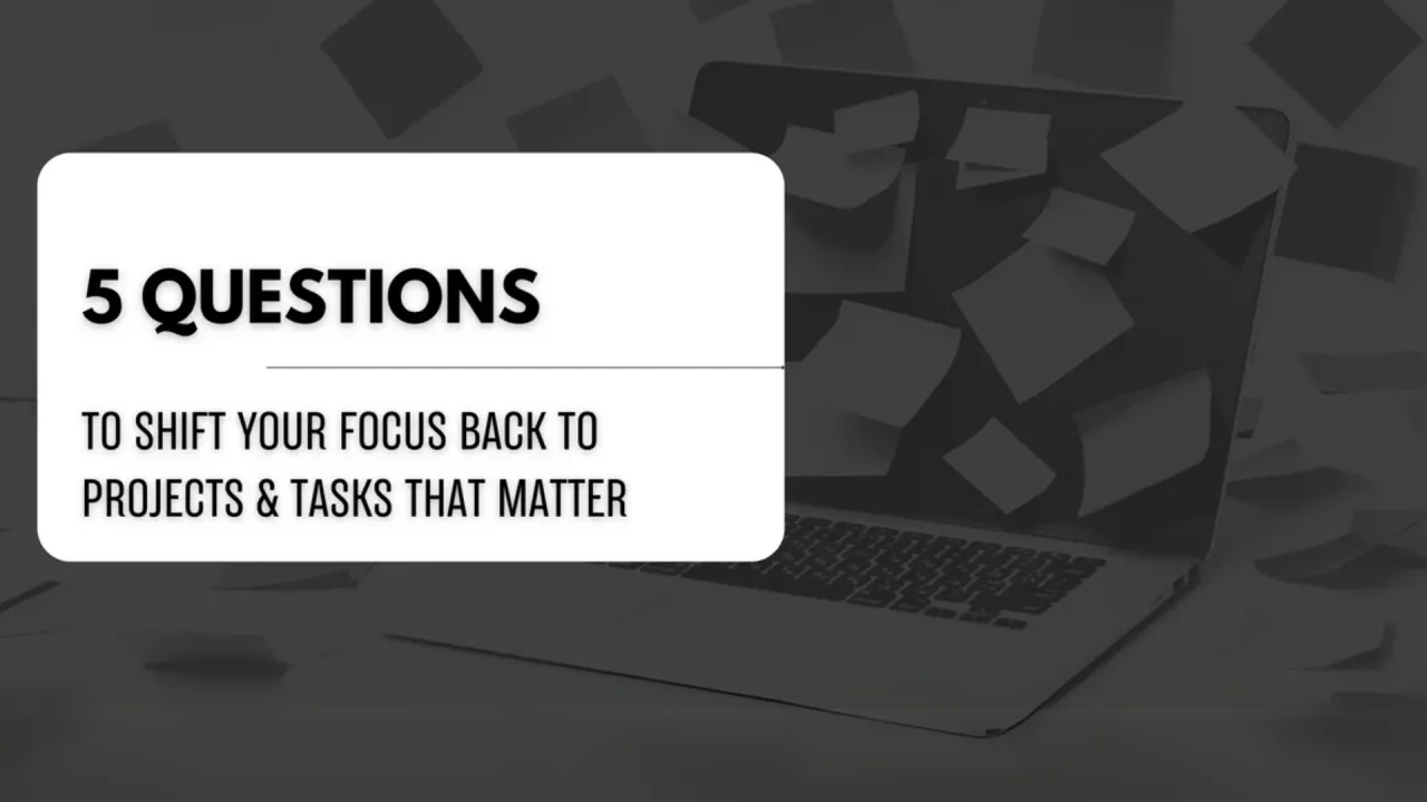 Is your schedule overloaded with things that don’t matter?