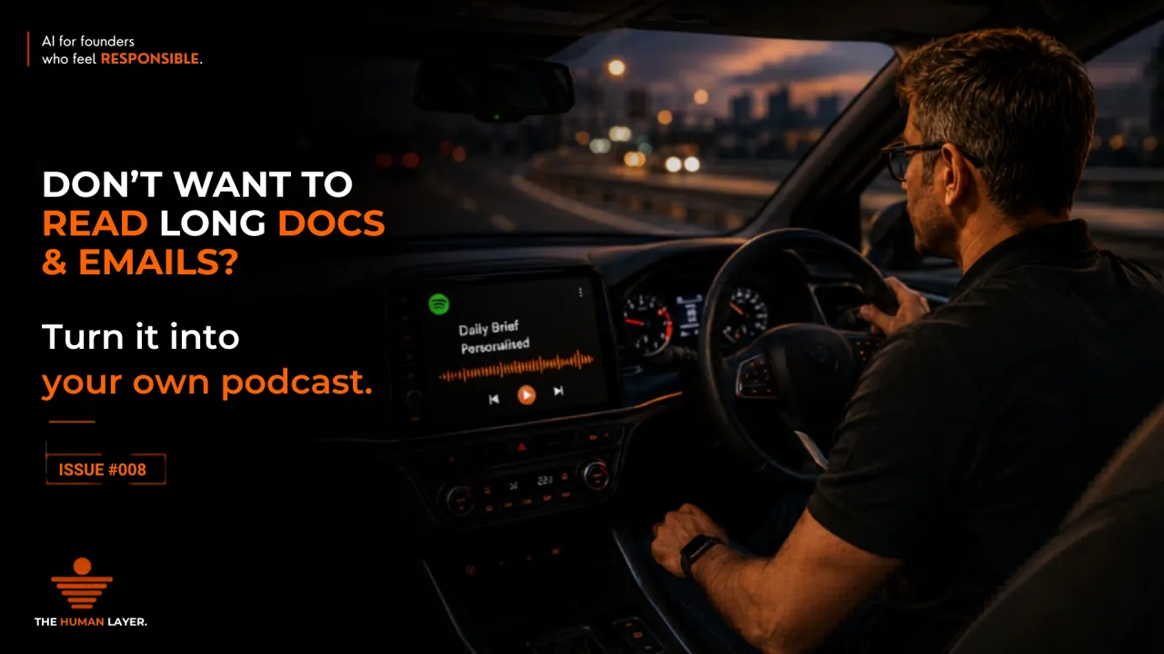 Don’t Want To Read Long Docs & Emails? Turn It Into Your Podcast