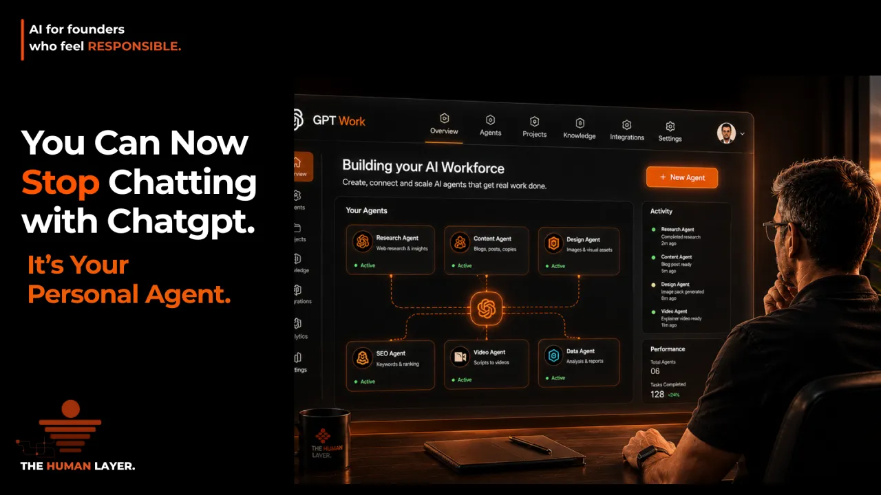 You Can Stop Chatting with Chatgpt. It’s Now Your Personal Agent.